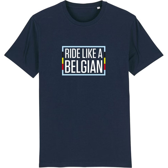 The Vandal Ride Like A Belgian T-Shirt Navy