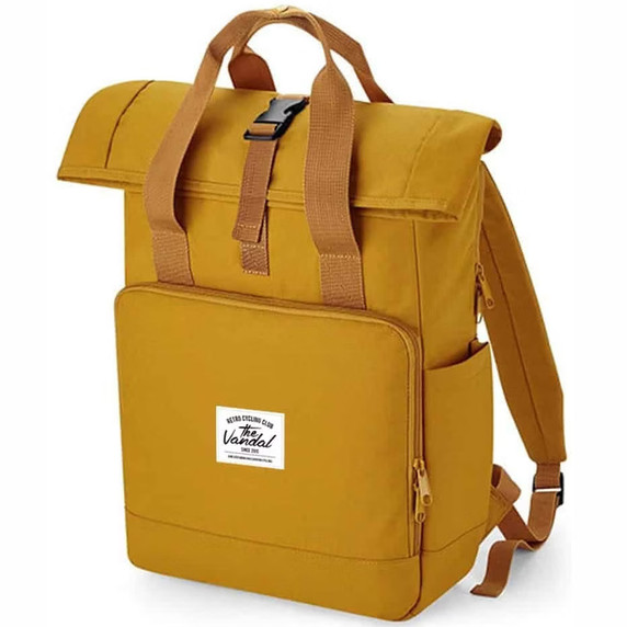 The Vandal Roll-Up Backpack Mustard