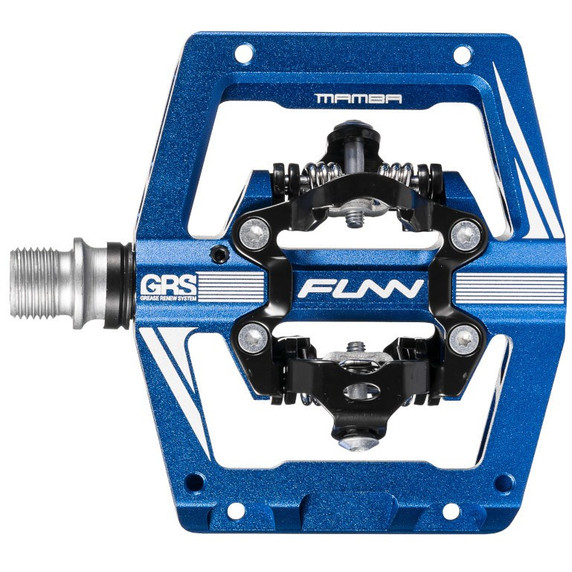 Funn Mamba S Pedal Two Sided Blue