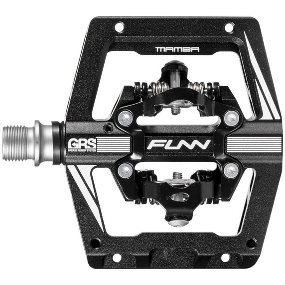 FUNN Mamba S  SPD Two Side Clip MTB Pedals Black