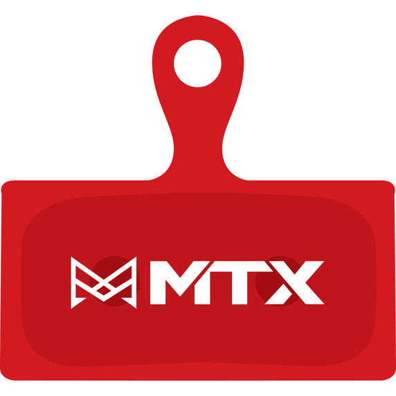 MTX Brake Pads Red Label RACE Shimano XT/XTR 2-Piston