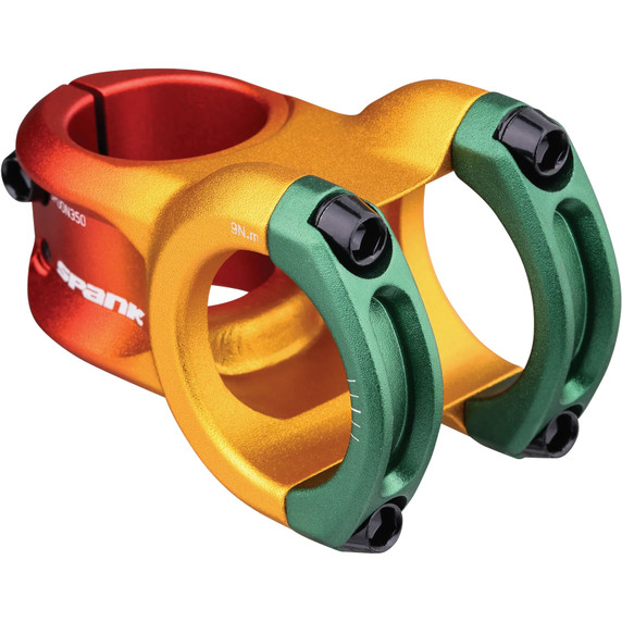 Spank Spoon 350 35mm Stem Rasta