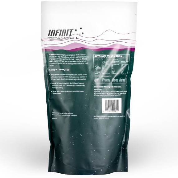 Infinit Nutrition Tempo Run Grape Bag 540g