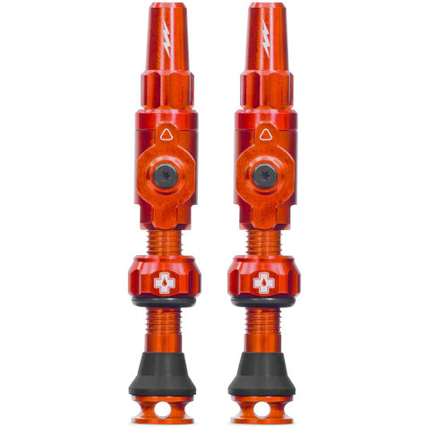 Muc-Off Tubeless Valves Big Bore Lite Medium Orange