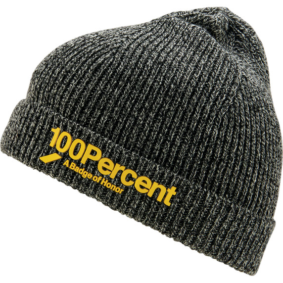 100% Echo Beanie Heather Grey