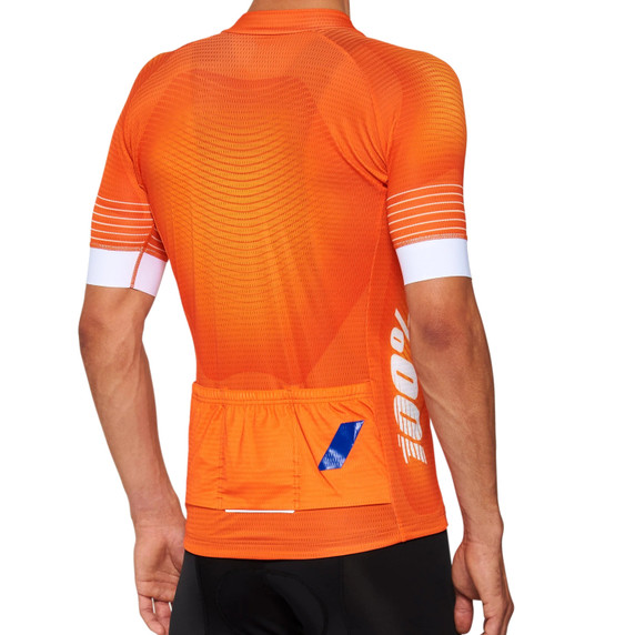 100% Exceeda Short Sleeve Jersey Orange