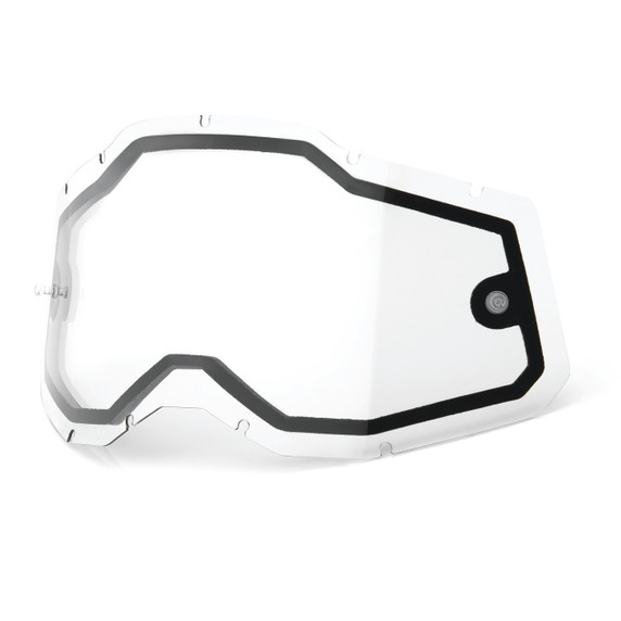 100% RC2/AC2/ST2 Replacement Lens Dual Pane Clear