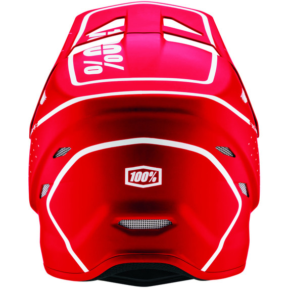 100% Status Full Face Helmet Dreamflow Red