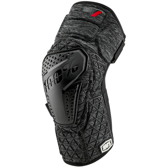 100% Surpass Knee Guard Grey/Black