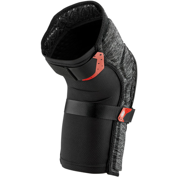 100% Surpass Knee Guard Grey/Black