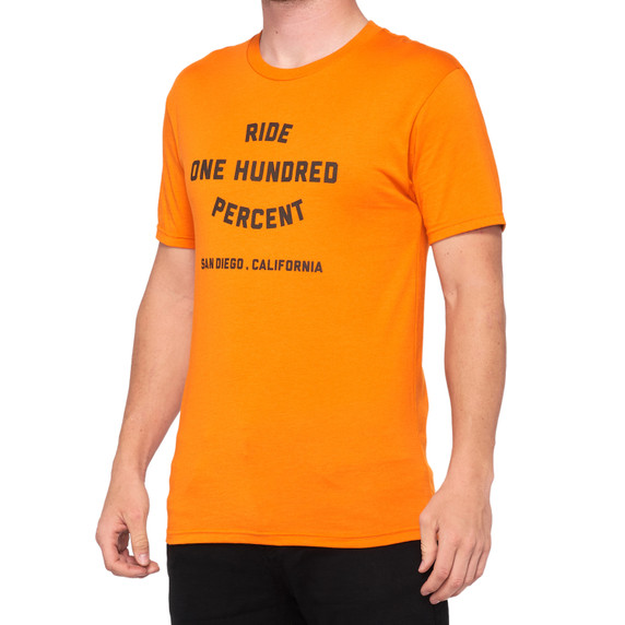 100% Warez T-Shirt Heather Orange
