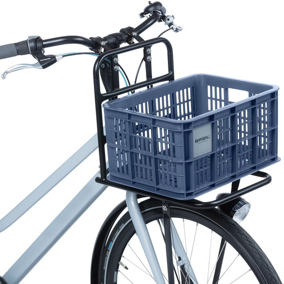 Basil Bike Crate 17.5L Recycled Bluestone