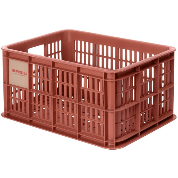 Basil Bike Crate 17.5L Terra Red