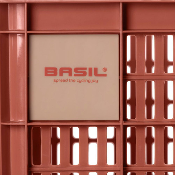 Basil Bike Crate 17.5L Terra Red