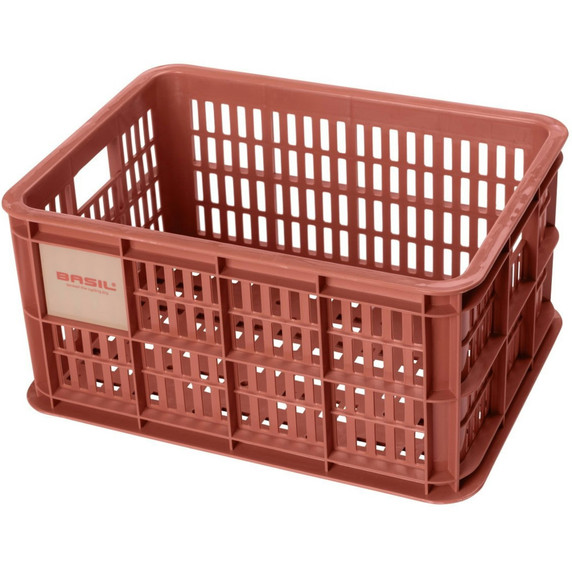 Basil Bike Crate 17.5L Terra Red