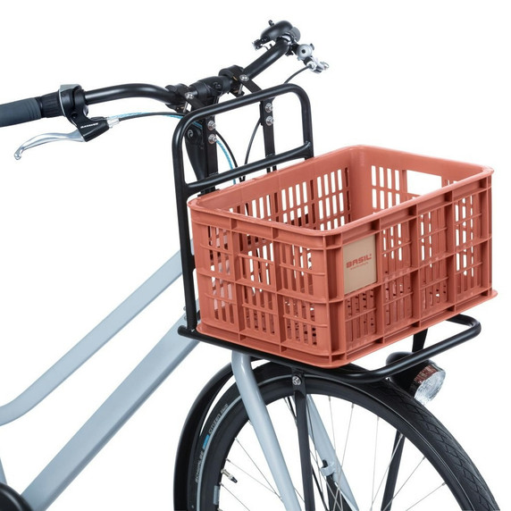 Basil Bike Crate 17.5L Terra Red