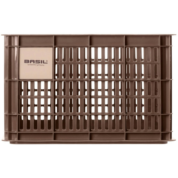Basil Bike Crate 29.5L Recycled Brown