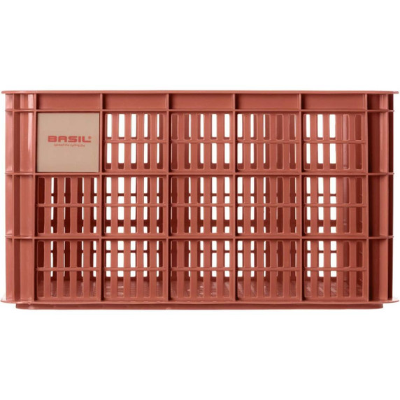 Basil Bike Crate 40L Recycled Terra Red