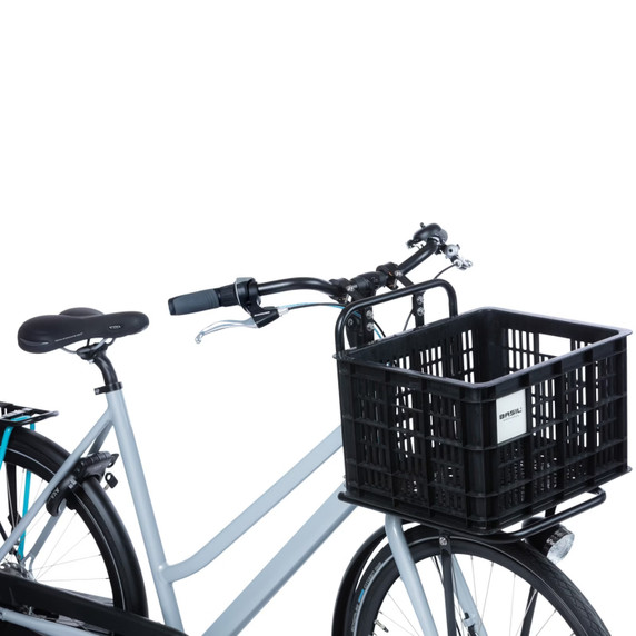 Basil Bike Crate MIK 29.5L Recycled Black