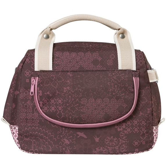 Basil Boheme Handlebar Bag 8L Fig Red