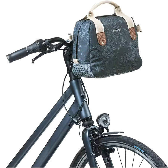 Basil Boheme Handlebar Bag 8L Indigo Blue
