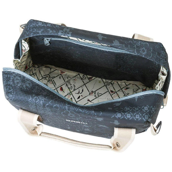 Basil Boheme Handlebar Bag 8L Indigo Blue