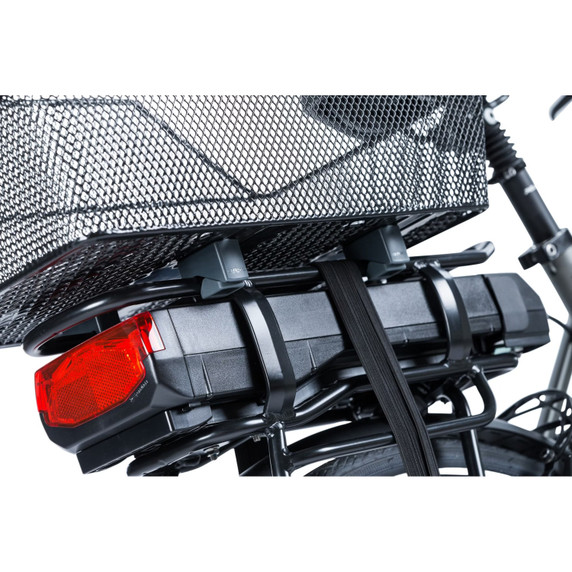 Basil Cento Rear Basket WSL Black