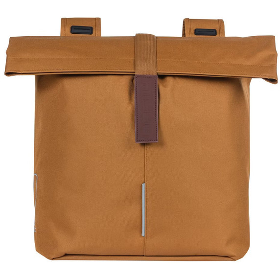 Basil City Double Pannier Bag 28-32L Camel Brown