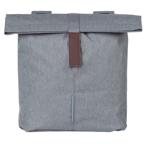 Basil City Double Pannier Bag 28-32L Grey Melee