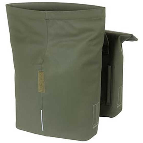 Basil City Double Pannier Bag MIK 28-32L Moss Green