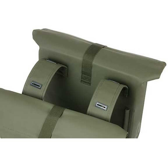 Basil City Double Pannier Bag MIK 28-32L Moss Green