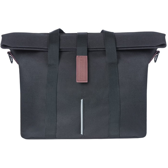 Basil City Handbag KF/Hook 8-11L Black