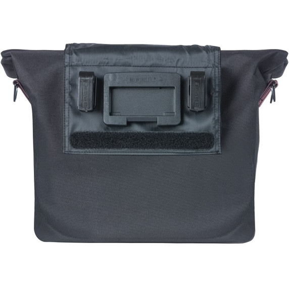Basil City Handbag KF/Hook 8-11L Black