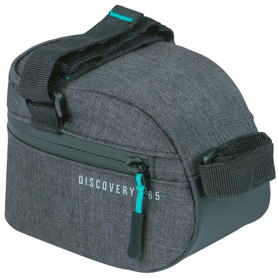 Basil Discovery 365D Saddle Bag M 1L Black Melee