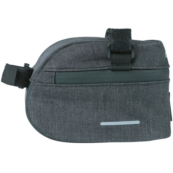 Basil Discovery 365D Saddle Bag M 1L Black Melee