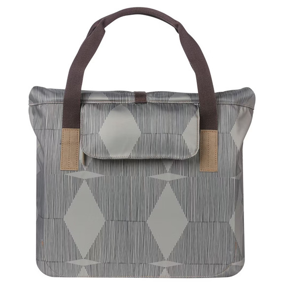 Basil Elegance Bike Shopper Bag 20-26L Chateau Taupe