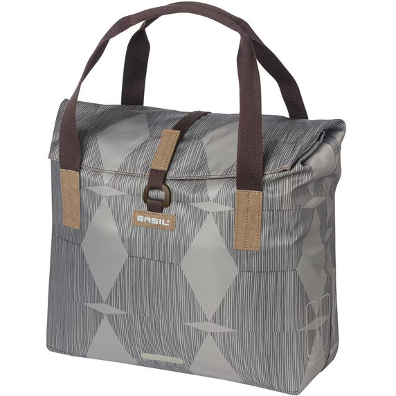 Basil Elegance Bike Shopper Bag 20-26L Chateau Taupe