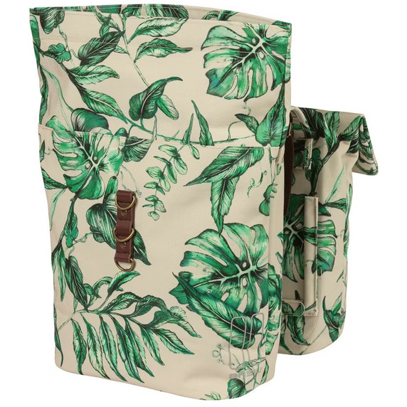 Basil Ever-Green Double Bag 28-38L Sandshell Beige