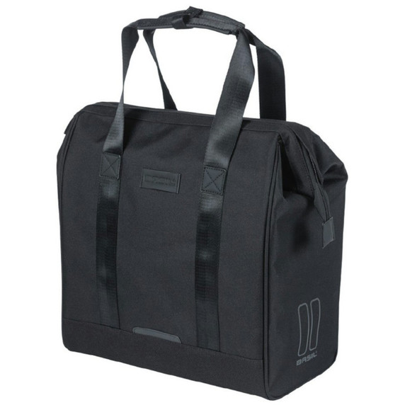 Basil Grand Bike Shopper Bag 23L Black