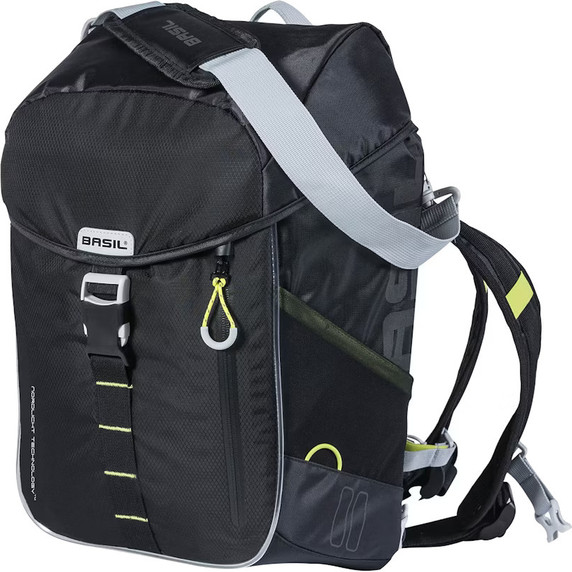 Basil Miles Daypack 17L Black Lime