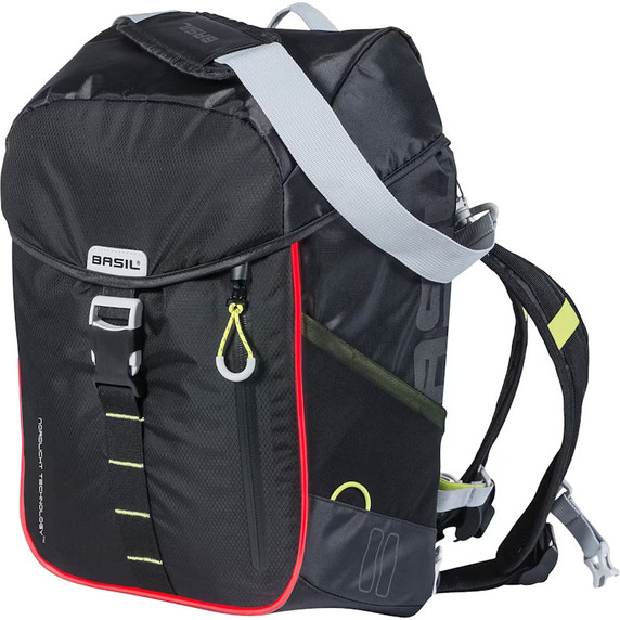 Basil Miles Daypack 17L Black Lime