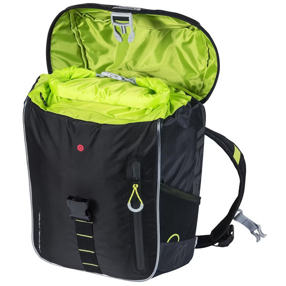Basil Miles Daypack LED 17L Black Lime