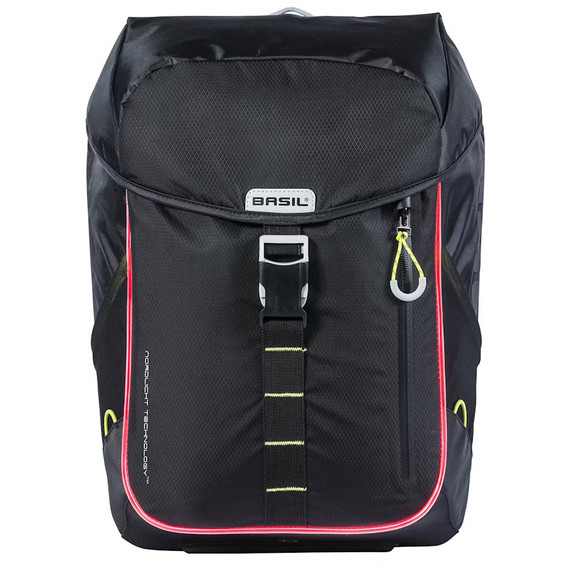 Basil Miles Daypack LED 17L Black Lime