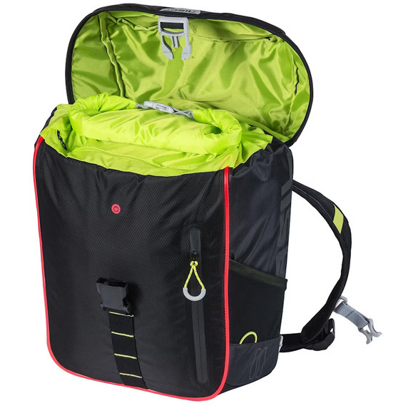 Basil Miles Daypack LED 17L Black Lime