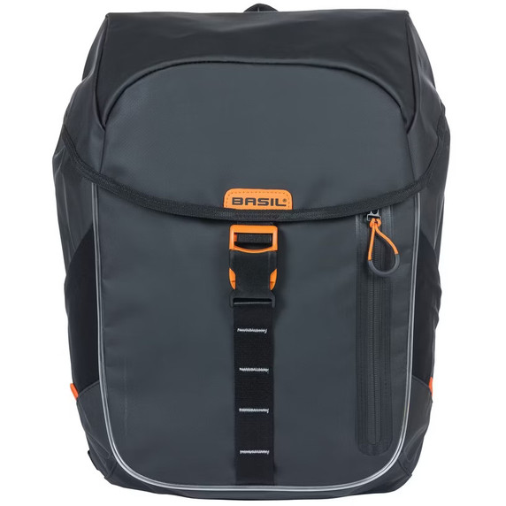 Basil Miles Tarpaulin Backpack Nordlicht LED 17L Black