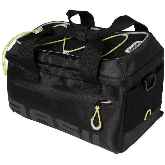 Basil Miles Trunkbag MIK 7L Black Lime