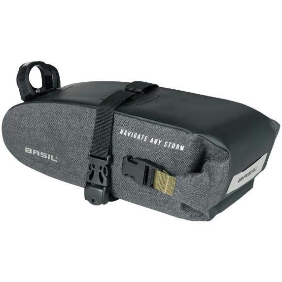Basil Navigator Storm Saddle Bag 1.5L Black