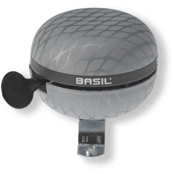 Basil Noir Bell Silver Metallic 60mm