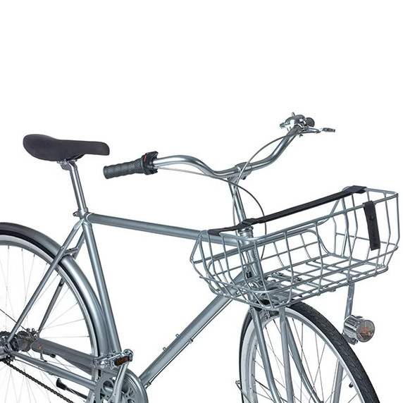 Basil Portland Front Basket 25L Black