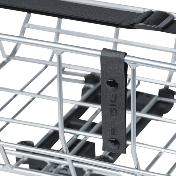 Basil Portland Front Basket 25L Chrome